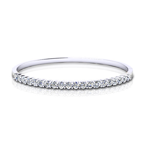 Diamond Bangle - 1.04 carats total