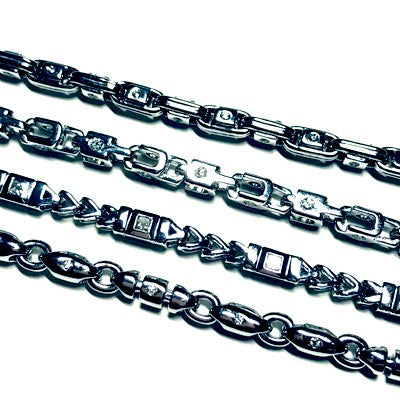 White Gold Bracelets with Diamonds