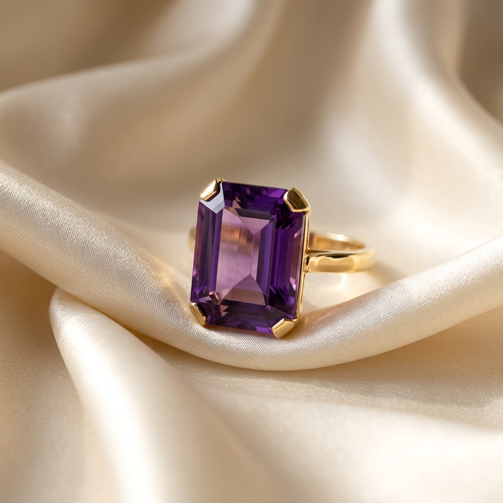 Amethyst Dress Ring