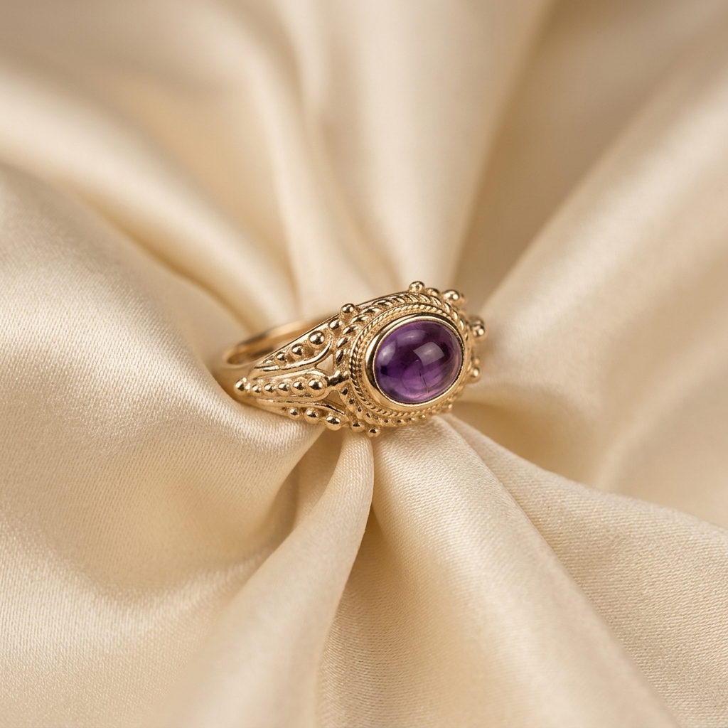 Amethyst Dress Ring