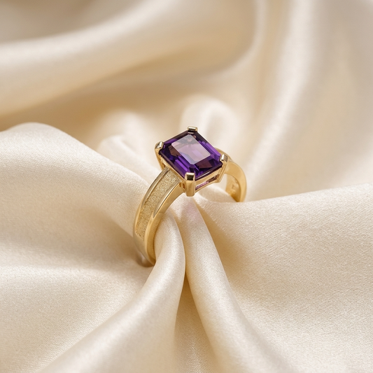 Amethyst Dress Ring