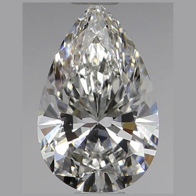 Pear Shape Diamond 0.53ct F VVS1