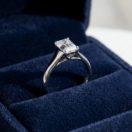 'Elessee' Diamond Engagement Ring - 0.91ct - E VS1