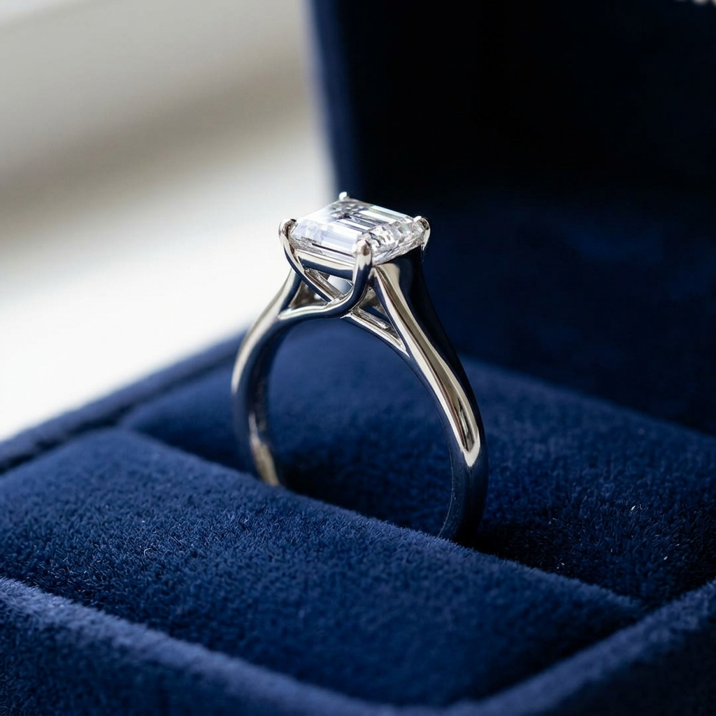 'Elessee' Diamond Engagement Ring - 0.91ct - E VS1