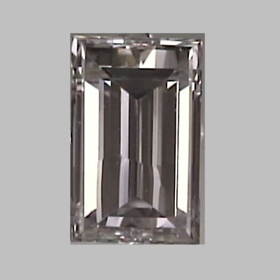 Baguette cut diamond, 0.41ct E VVS1 — Diamond Imports Australia. © Diamond Imports 2026