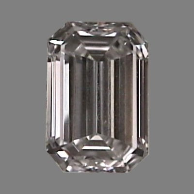 Emerald cut diamond