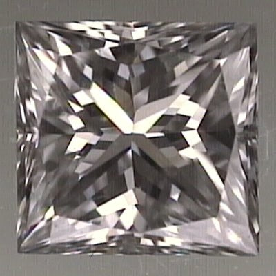 Princess cut diamond, 0.36ct E VVS2 — Diamond Imports Australia. © Diamond Imports 2026