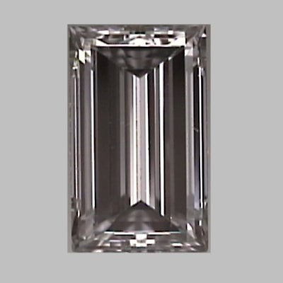 Baguette cut diamond, 0.40ct F VVS1 — Diamond Imports Australia. © Diamond Imports 2026