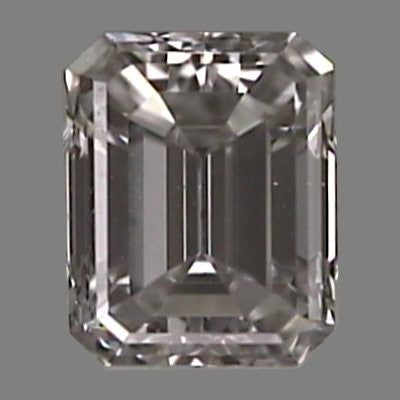 Emerald cut diamond