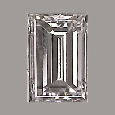 Baguette cut diamond, 0.26ct H VS1 — Diamond Imports Australia. © Diamond Imports 2026