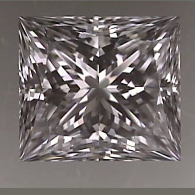 Princess cut diamond, 1.02ct F VS2 — Diamond Imports Australia. © Diamond Imports 2026