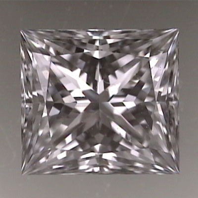 Princess cut diamond, 0.83ct E IF — Diamond Imports Australia. © Diamond Imports 2026
