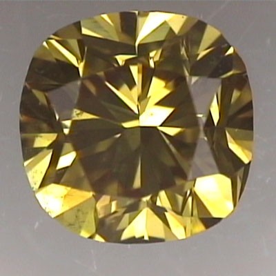 Cushion cut diamond