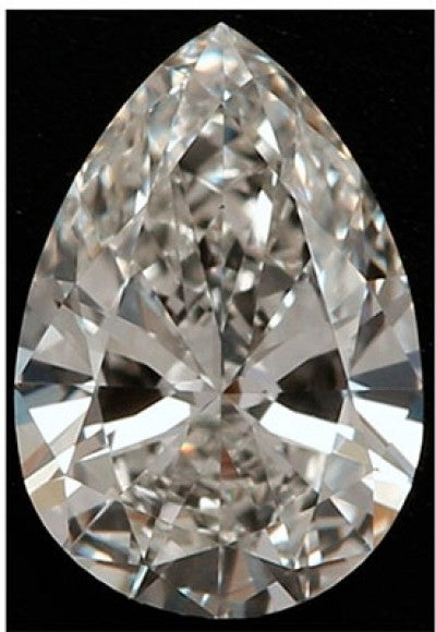 Pear shape diamond