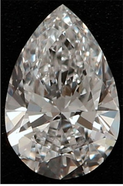 Pear shape diamond