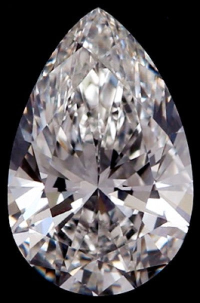 Pear shape diamond