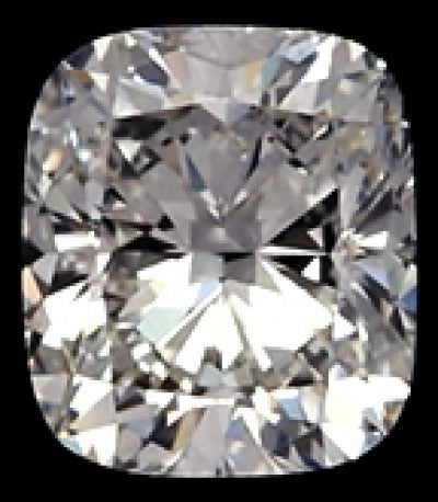 Cushion cut diamond