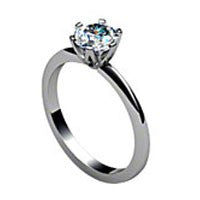 Solitaire Diamond Engagement Rings