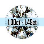 Round Brilliant Cut Diamonds - 1.00ct - 1.49ct