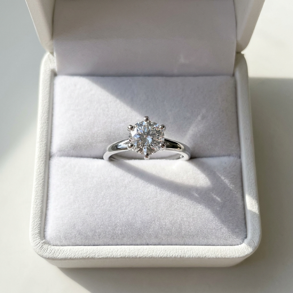 'Alana' Diamond Engagement Ring - 0.78ct - D VS1