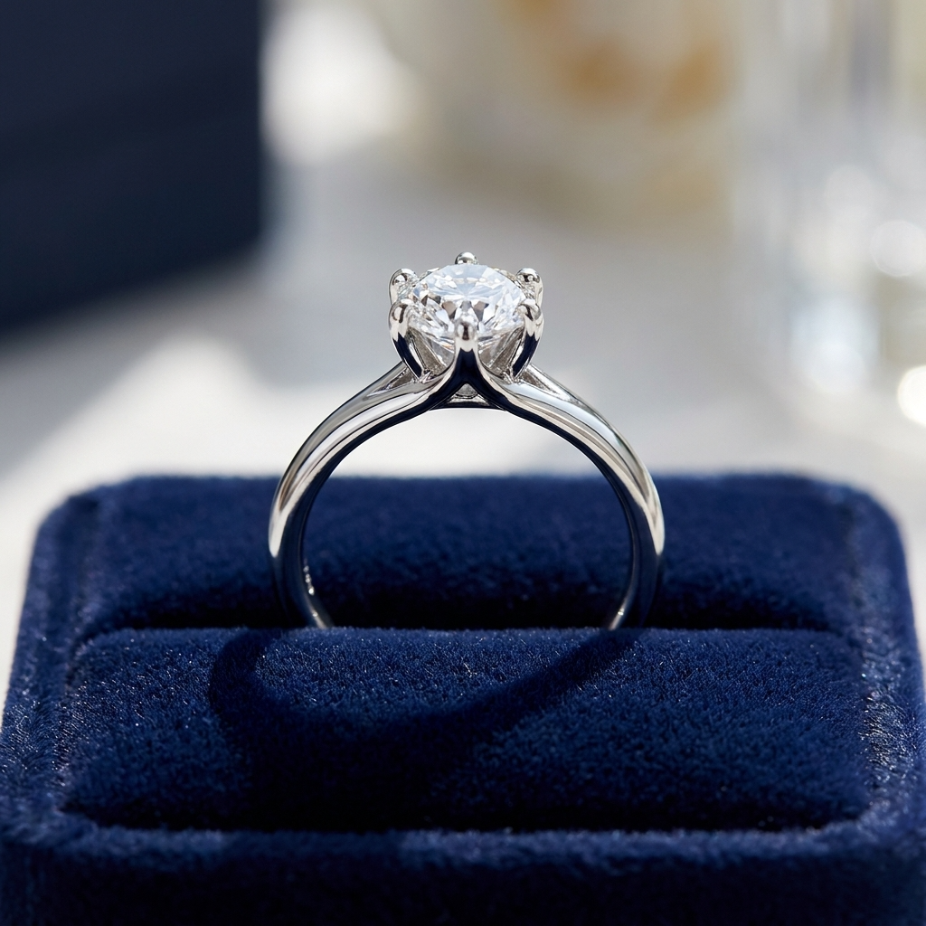 'Alana' Diamond Engagement Ring - 0.78ct - D VS1