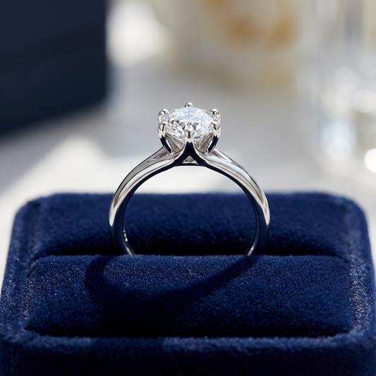 'Alana' Diamond Engagement Ring - 0.78ct - D VS1