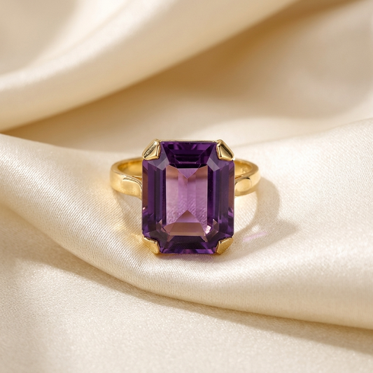 Amethyst Dress Ring
