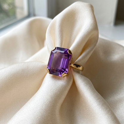 Amethyst Dress Ring