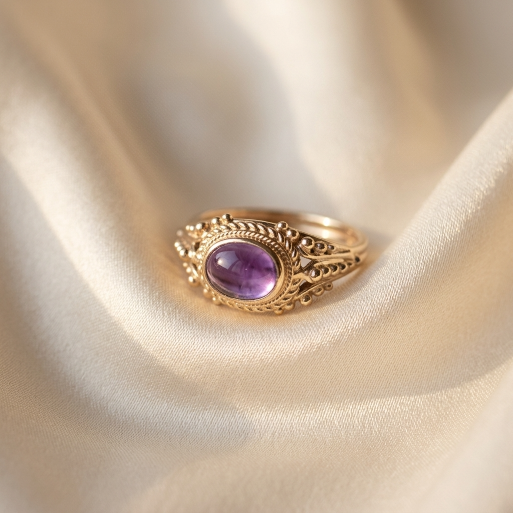 Amethyst Dress Ring