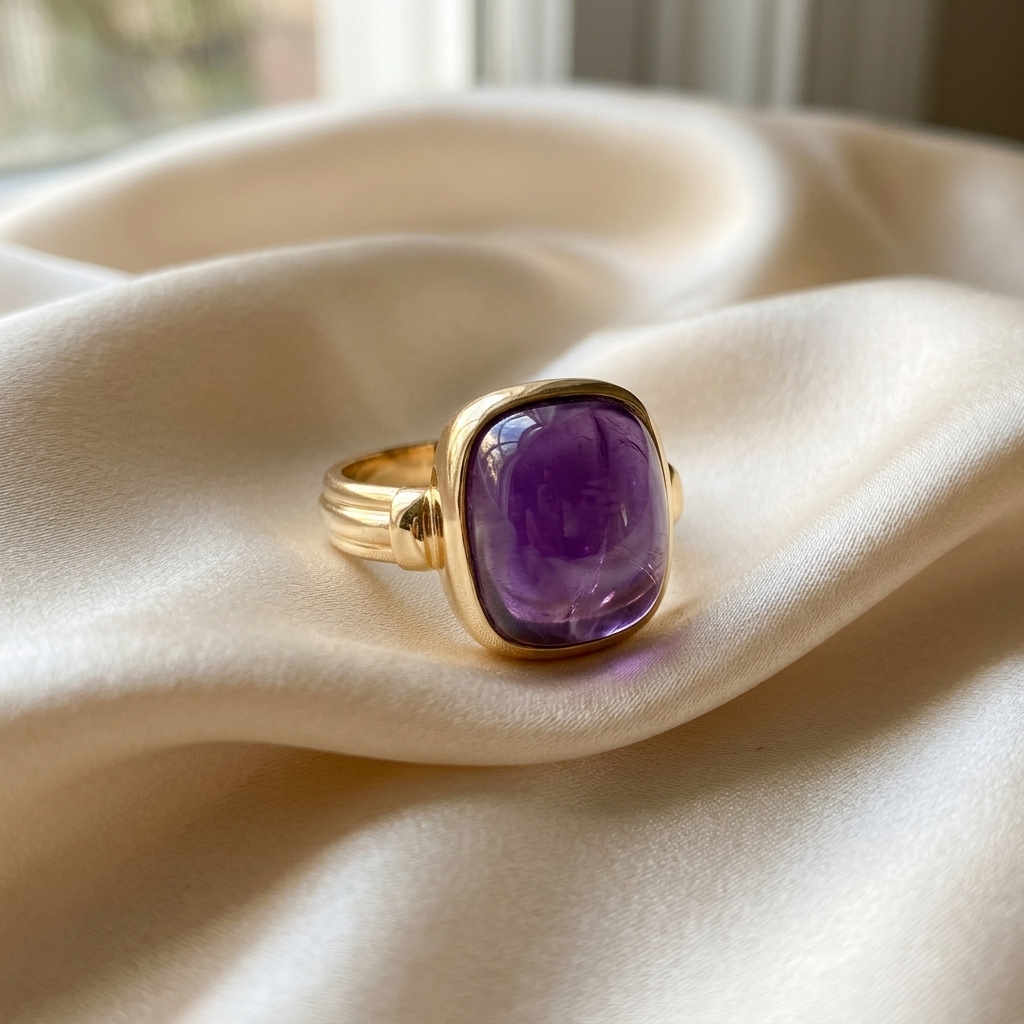 Amethyst Dress Ring