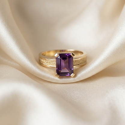 Amethyst Dress Ring