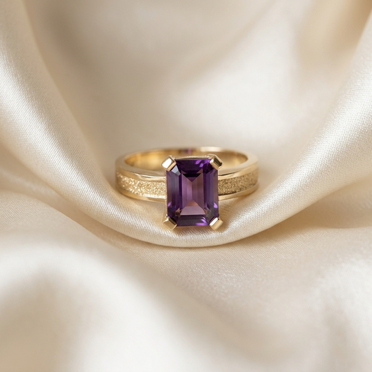 Amethyst Dress Ring
