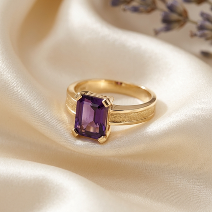 Amethyst Dress Ring