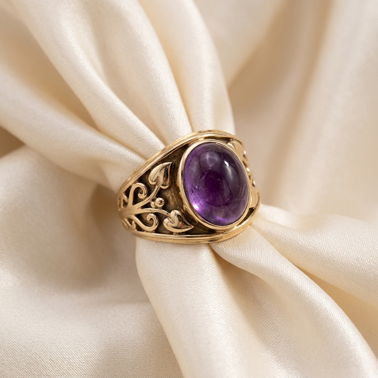 Amethyst Dress Ring