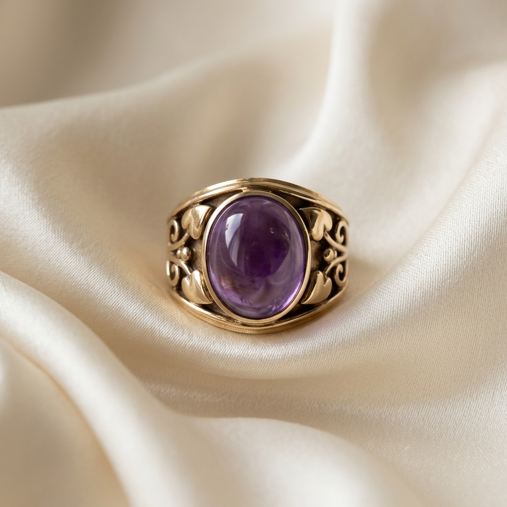 Amethyst Dress Ring