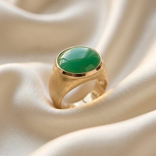 Chrysoprase Ring