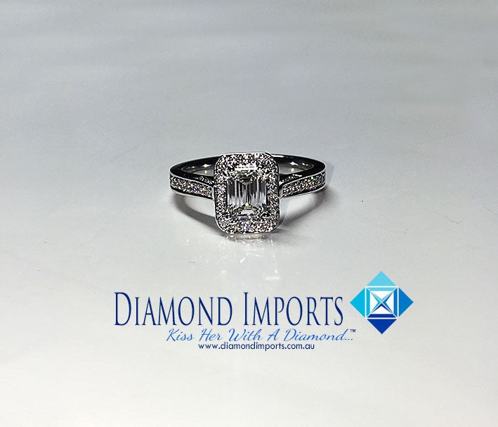 Halo Diamond Engagement Ring FS 342