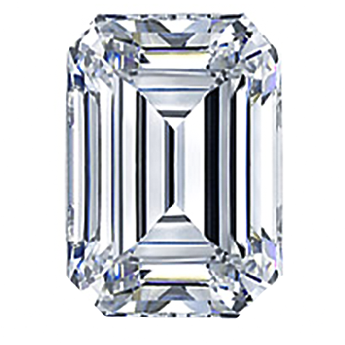 Emerald cut diamond, 0.60ct E VVS2 — Diamond Imports Australia. © Diamond Imports 2026