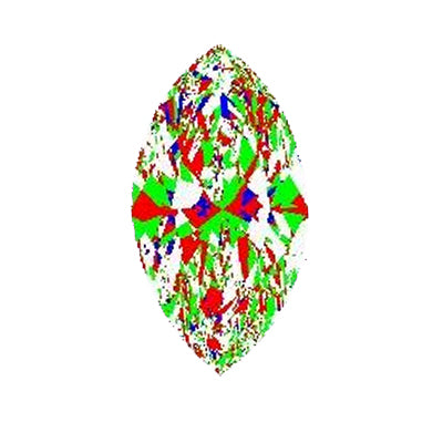 Marquise Diamond 0.96ct H SI1 ASET
