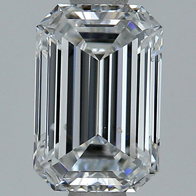 Emerald Cut Diamond 1.00ct E SI1 GIA