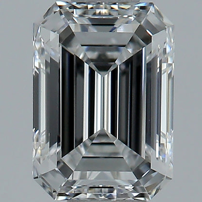 Emerald Cut Diamond 0.50ct D VVS2 