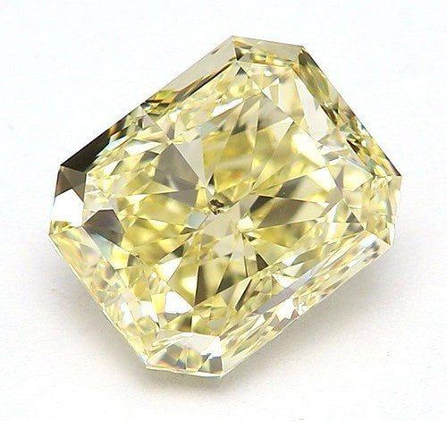 Fancy Yellow Radiant Cut Diamond 1.90ct SI1 GIA