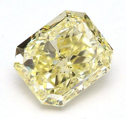 Fancy Yellow Radiant Cut Diamond 1.90ct SI1 GIA