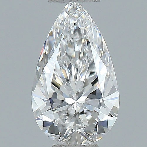 Pear Shape Diamond 0.41ct D IF