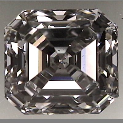 Asscher cut diamond, 3.01ct F SI1 — Diamond Imports Australia. © Diamond Imports 2026