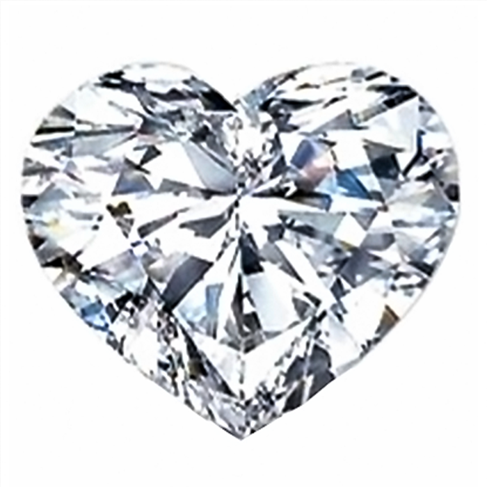 Heart shape diamond, 0.71ct G SI1 — Diamond Imports Australia. © Diamond Imports 2026
