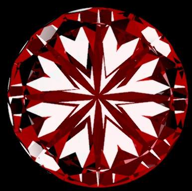 Round Diamond 0.33ct D IF Hearts