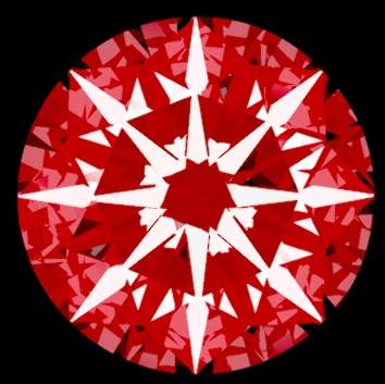 Arrows Round Diamond 1.01ct O-P VVS1