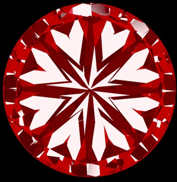 Round Diamond 1.70ct Hearts