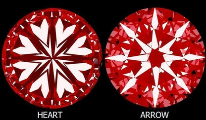 Heart & Arrows Round Diamond 1.16ct H SI2